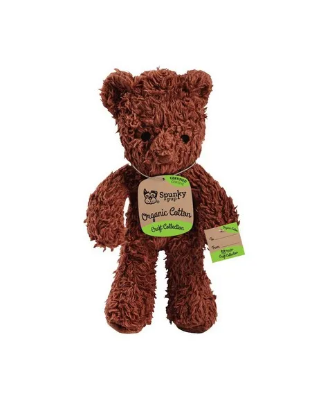 1ea Spunky Pup Organic Cotton Bear- Large - Toys